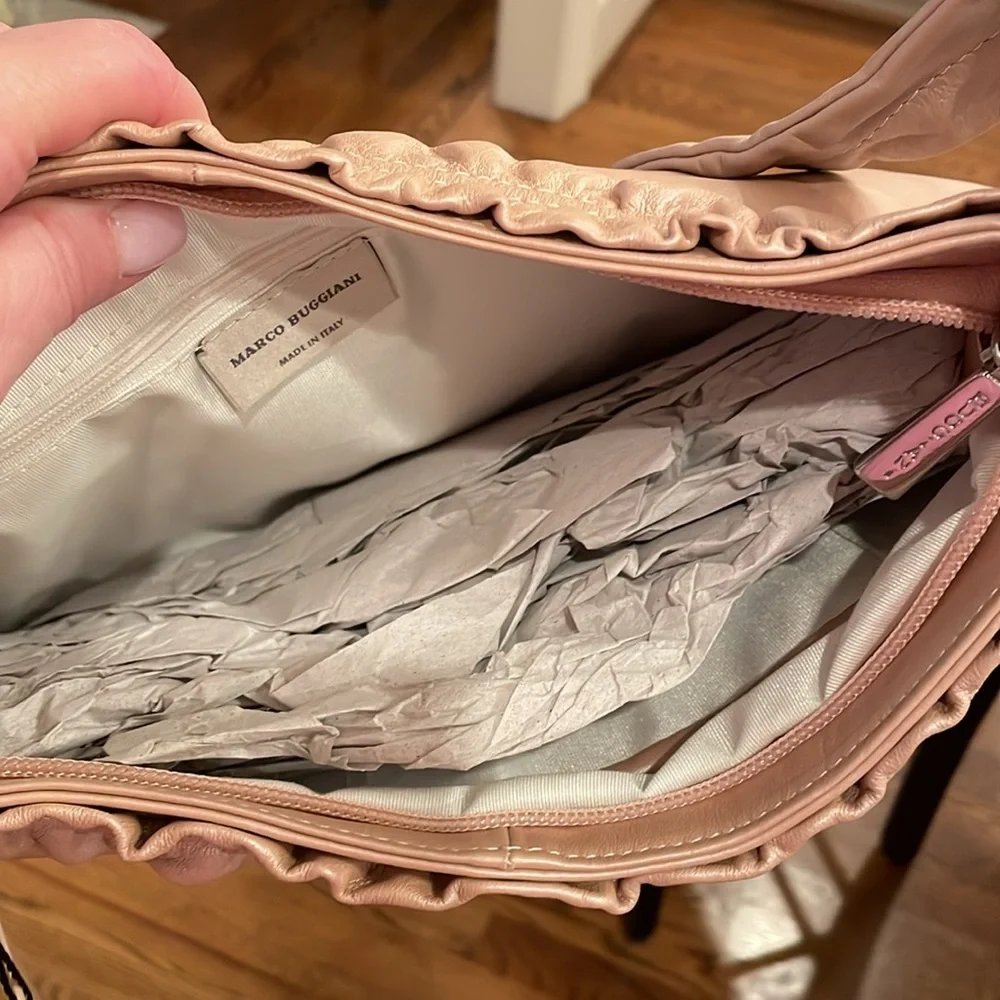 Marco Buggiani NEW rose gold leather bag - Picture 5 of 5